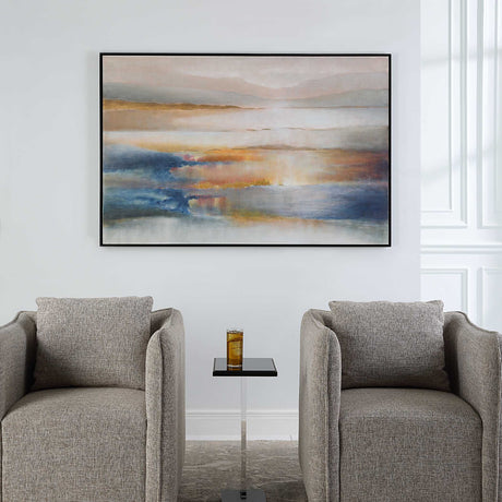 Modern European furniture - Abstract Sunset Artwork - www.oroa.com