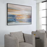 Modern European furniture - Abstract Sunset Artwork - www.oroa.com