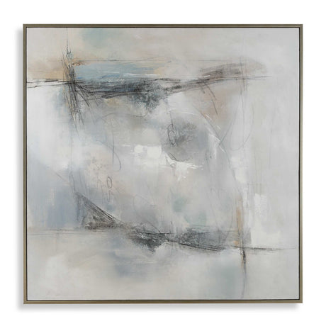 Modern European furniture - Light Colored Abstract Artwork - www.oroa.com