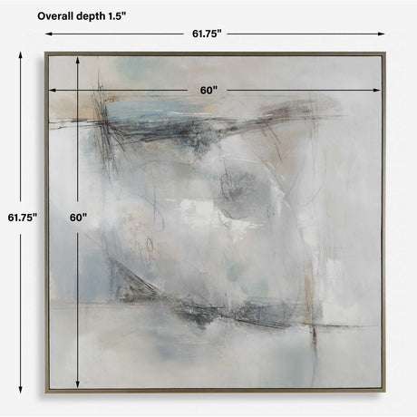Modern European furniture - Light Colored Abstract Artwork - www.oroa.com
