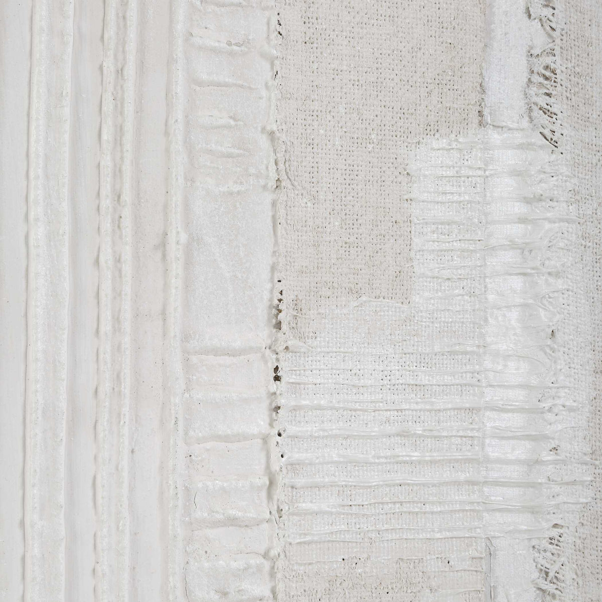 Modern European furniture - Cream Textured Minimalist Artwork - www.oroa.com