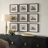 Horse Sketch Art Prints (9) | Uttermost Equine Dynasty