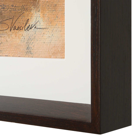 Brown Shades Abstract Art Prints (2) | Uttermost Cinnamon Shore