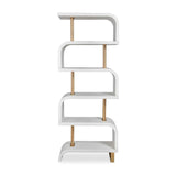 Modern European furniture - Mahogany Modern Bookcase - www.oroa.com
