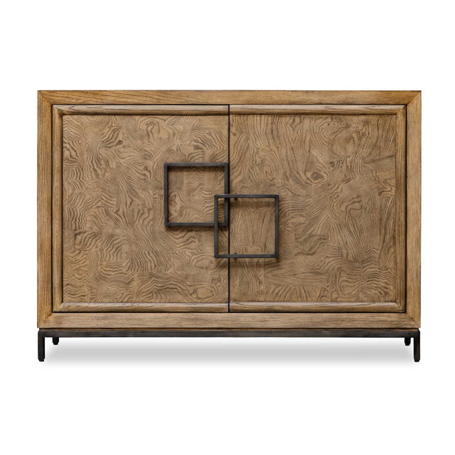 Modern European furniture - 2-Door Wooden Cabinet - www.oroa.com