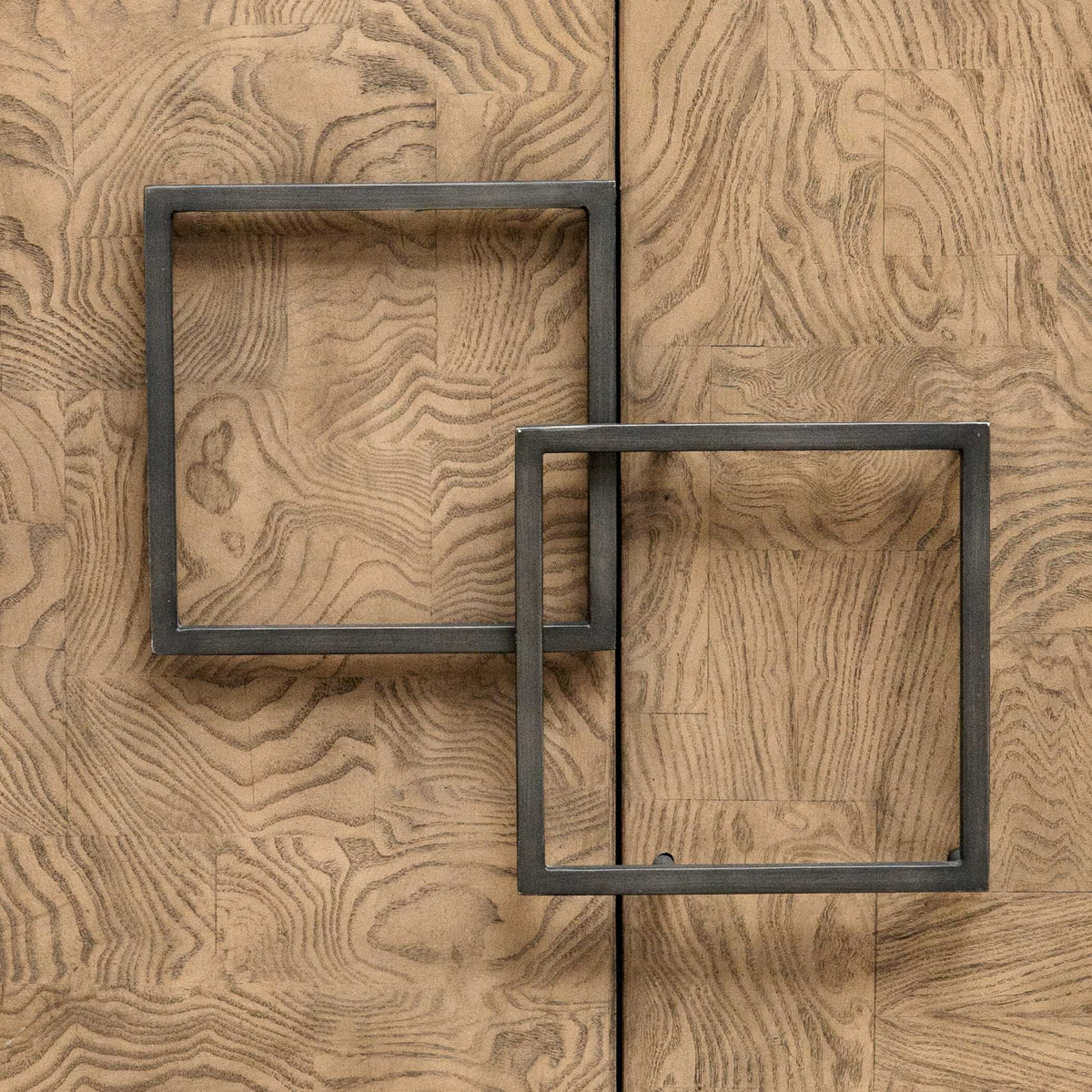 Modern European furniture - 2-Door Wooden Cabinet - www.oroa.com