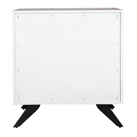 White Wooden 3-Drawer Chest by Uttermost Vivi, alternate view 5