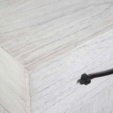 White Wooden 3-Drawer Chest by Uttermost Vivi, alternate view 7