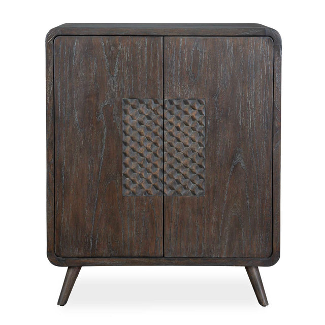 Weathered Mindi Wood 2-Door Cabinet by Uttermost Hausen