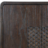Weathered Mindi Wood 2-Door Cabinet by Uttermost Hausen, alternate view 8