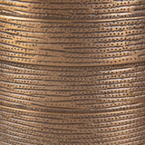 Modern European furniture - Cylindrical Antique Brass Side Table - www.oroa.com