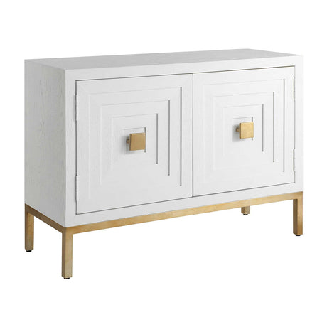 Modern European furniture - Fir Wood 2-Door Cabinet - www.oroa.com