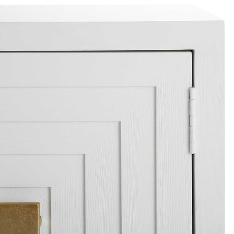 Modern European furniture - Fir Wood 2-Door Cabinet - www.oroa.com