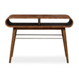 Modern European furniture - Burl Veneer Hollowed Console Table - www.oroa.com