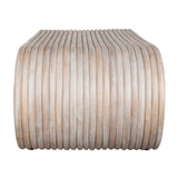 Modern European furniture - Whitewashed Rattan Coffee Table - www.oroa.com