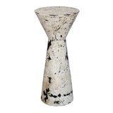 Limestone Hourglass Indoor/Outdoor Drink Table by Uttermost Lenora, alternate view 4