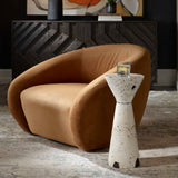 Limestone Hourglass Indoor/Outdoor Drink Table by Uttermost Lenora, alternate view 7