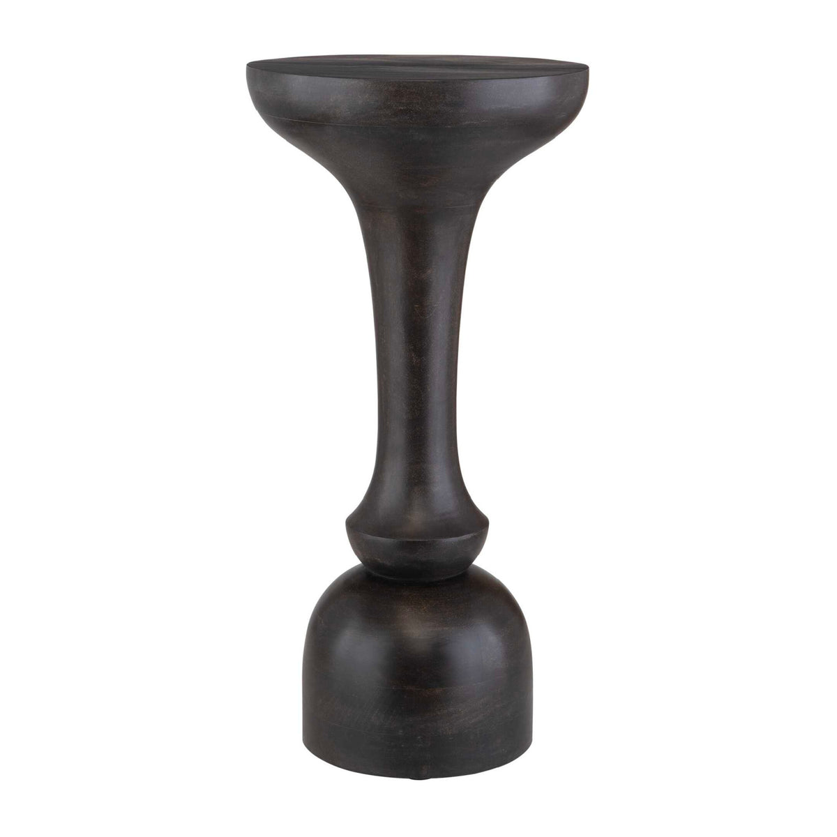 Modern European furniture - Black Mango Wood Accent Table - www.oroa.com