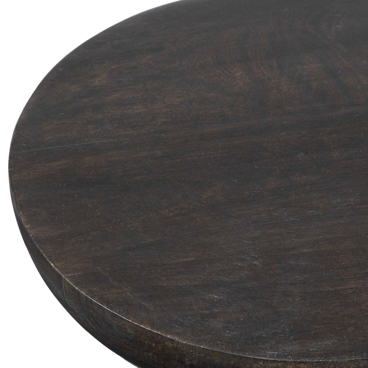 Modern European furniture - Black Mango Wood Accent Table - www.oroa.com