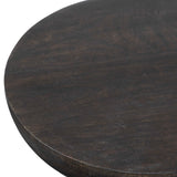Modern European furniture - Black Mango Wood Accent Table - www.oroa.com