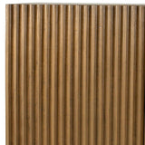 Fluted Wood 4-Door Cabinet by Uttermost Kellem, alternate view 8