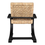 Water Hyacinth Bohemian Dining Chair by Uttermost Rehema, alternate view 6
