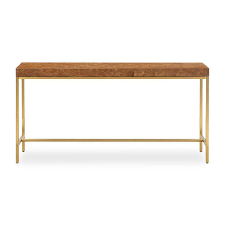 Burl Veneer Console Table by Uttermost Moran