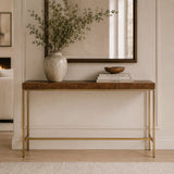Burl Veneer Console Table by Uttermost Moran, alternate view 2