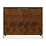 Burl Wood 2-Door Cabinet by Uttermost Jethro, alternate view 3