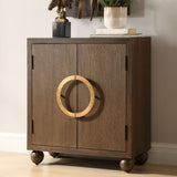 Oak 2-Door Cabinet by Uttermost Mayenne, alternate view 8