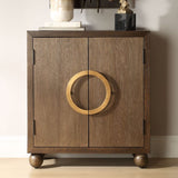 Oak 2-Door Cabinet by Uttermost Mayenne, alternate view 9