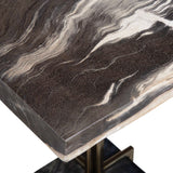 Square Petrified Wood Accent Table by Uttermost Rowman, alternate view 7