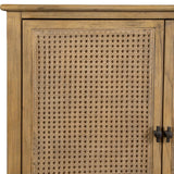 Rattan Cane 2-Door Cabinet by Uttermost Coast, alternate view 6