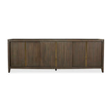 Walnut Sliding-Door Consile Cabinet by Uttermost Botero