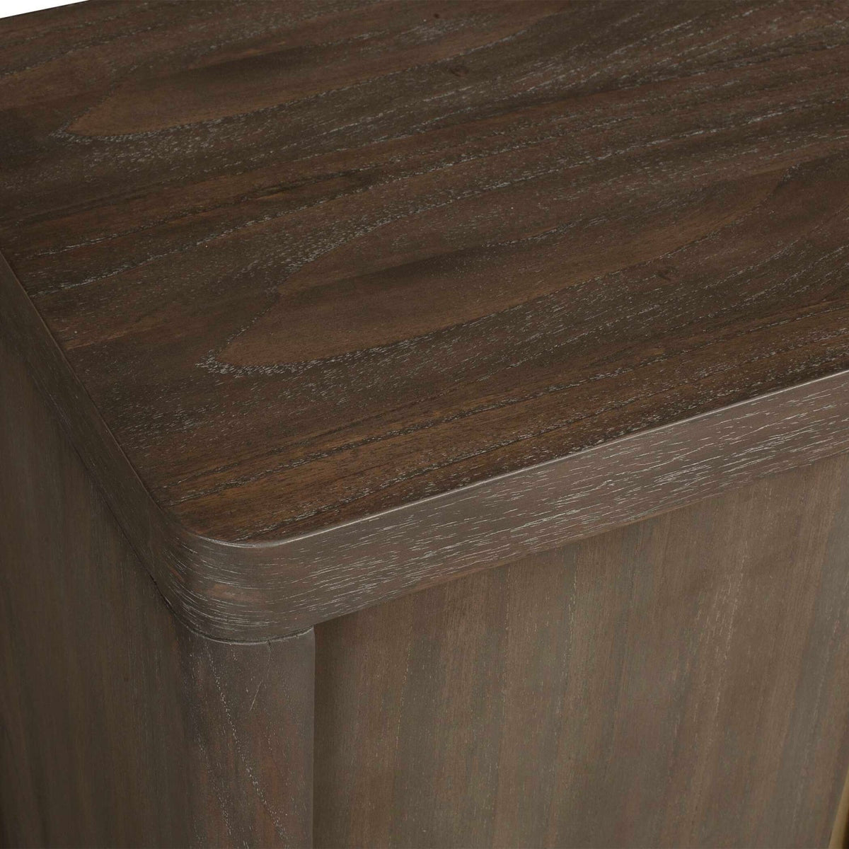 Walnut Sliding-Door Consile Cabinet by Uttermost Botero, alternate view 6