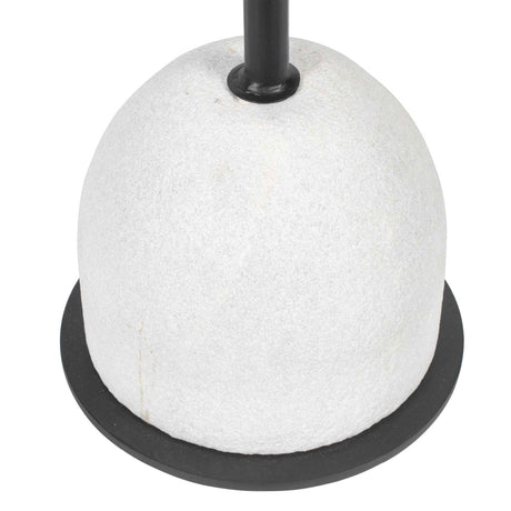 Modern European furniture - White Marble Round Side Table - www.oroa.com