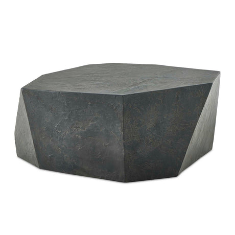 Faceted Concrete Indoor/Outdoor Coffee Table by Uttermost Parra