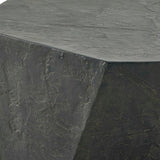 Faceted Concrete Indoor/Outdoor Coffee Table by Uttermost Parra, alternate view 11