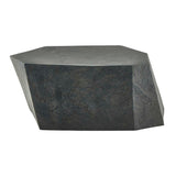 Faceted Concrete Indoor/Outdoor Coffee Table by Uttermost Parra, alternate view 4
