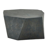 Faceted Concrete Indoor/Outdoor Coffee Table by Uttermost Parra, alternate view 5