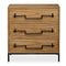 Modern European furniture - Mango Wood 3-Drawer Accent Chest - www.oroa.com