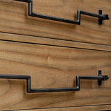 Modern European furniture - Mango Wood 3-Drawer Accent Chest - www.oroa.com