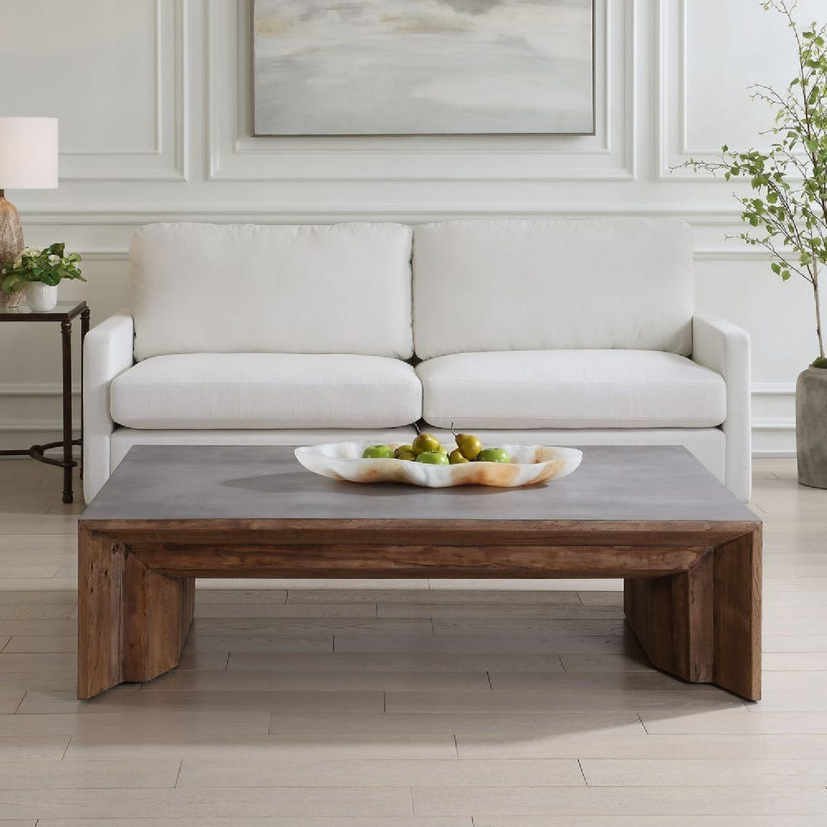 Elm Wood Coffee Table by Uttermost Vail, alternate view 2