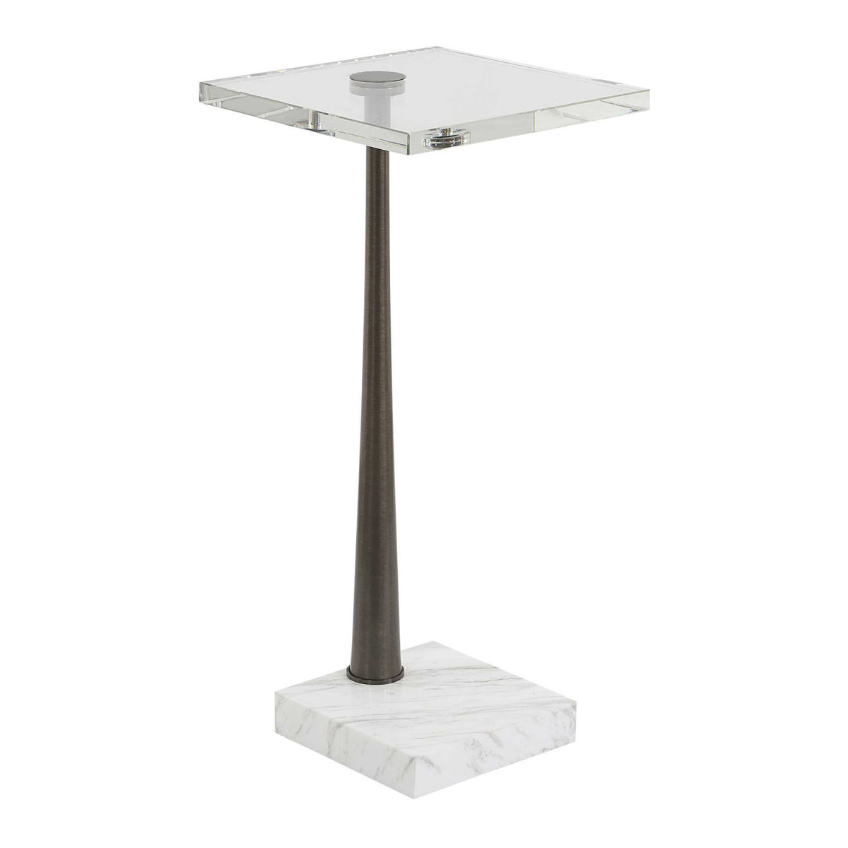 Modern European furniture - Square Crystal Drink Table - www.oroa.com