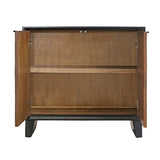 Wooden 2-Door Grid Cabinet by Uttermost Muestra, alternate view 3
