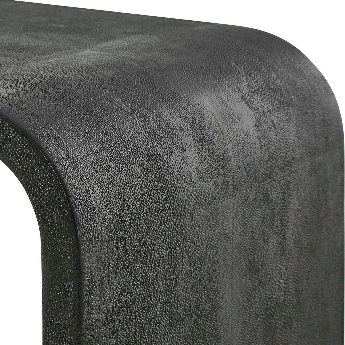 Gray Shagreen Nesting Side Tables (2) by Uttermost Interpose, alternate view 4