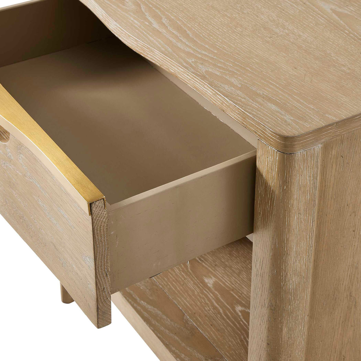 Modern European furniture - Oak 1-Drawer Side Table - www.oroa.com