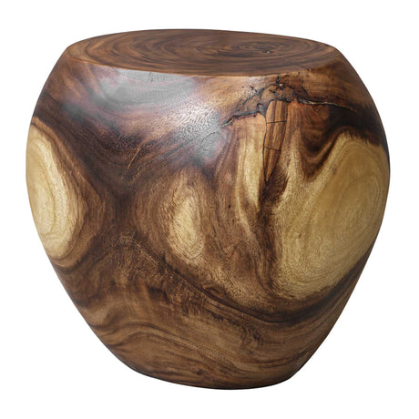 Modern European furniture - Solid Suar Wood Accent Stool - www.oroa.com