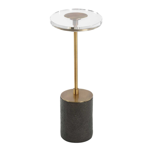 Oval Crystal Accent Table by Uttermost Kaufman