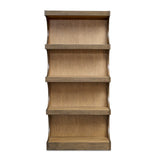 Modern European furniture - Arched Mindi Wood Bookshelf - www.oroa.com